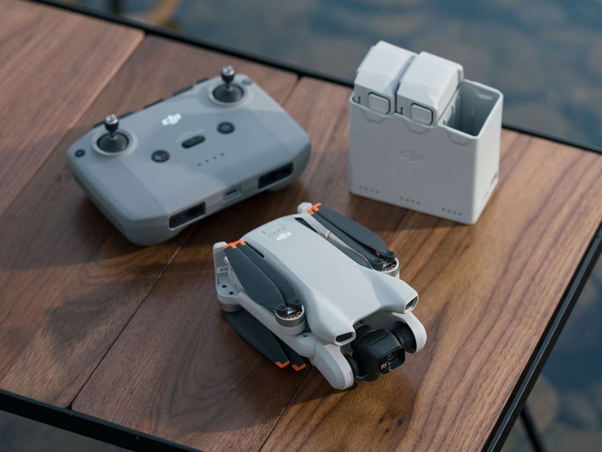 Drohne DJI Mini 3 - DJI RC-N1 Fernsteuerung im Lieferumfang