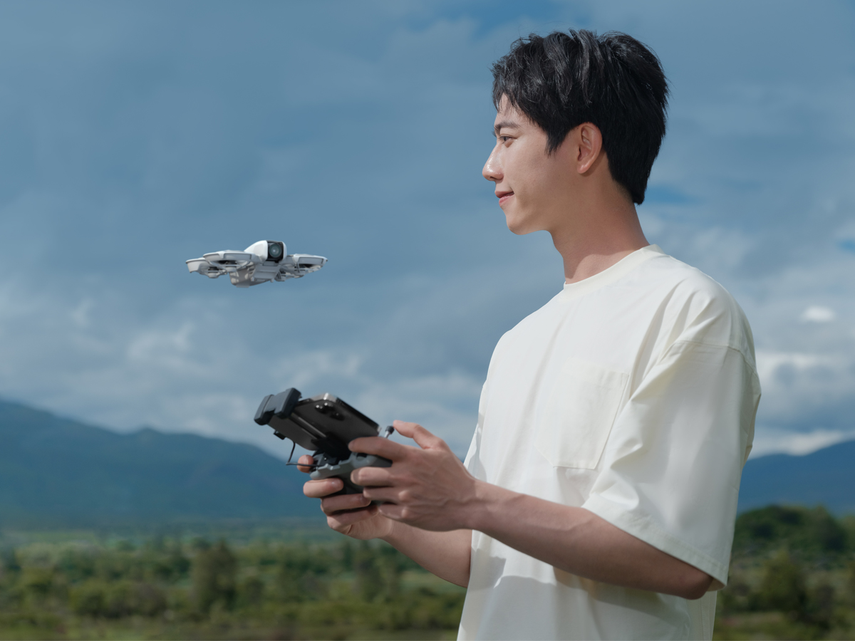 Drohne DJI Neo - Lifestyle-Grafik