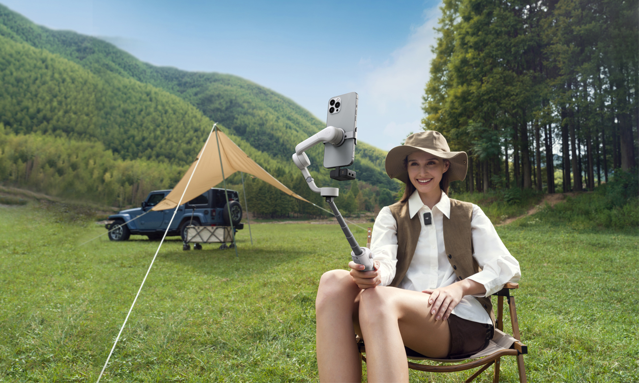 Gimbal DJI OM 6 Platinum Gray