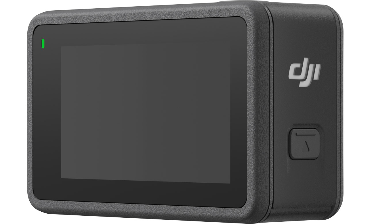 Kamera sportowa DJI Osmo Action 3 - Widok od tyłu pod kątem