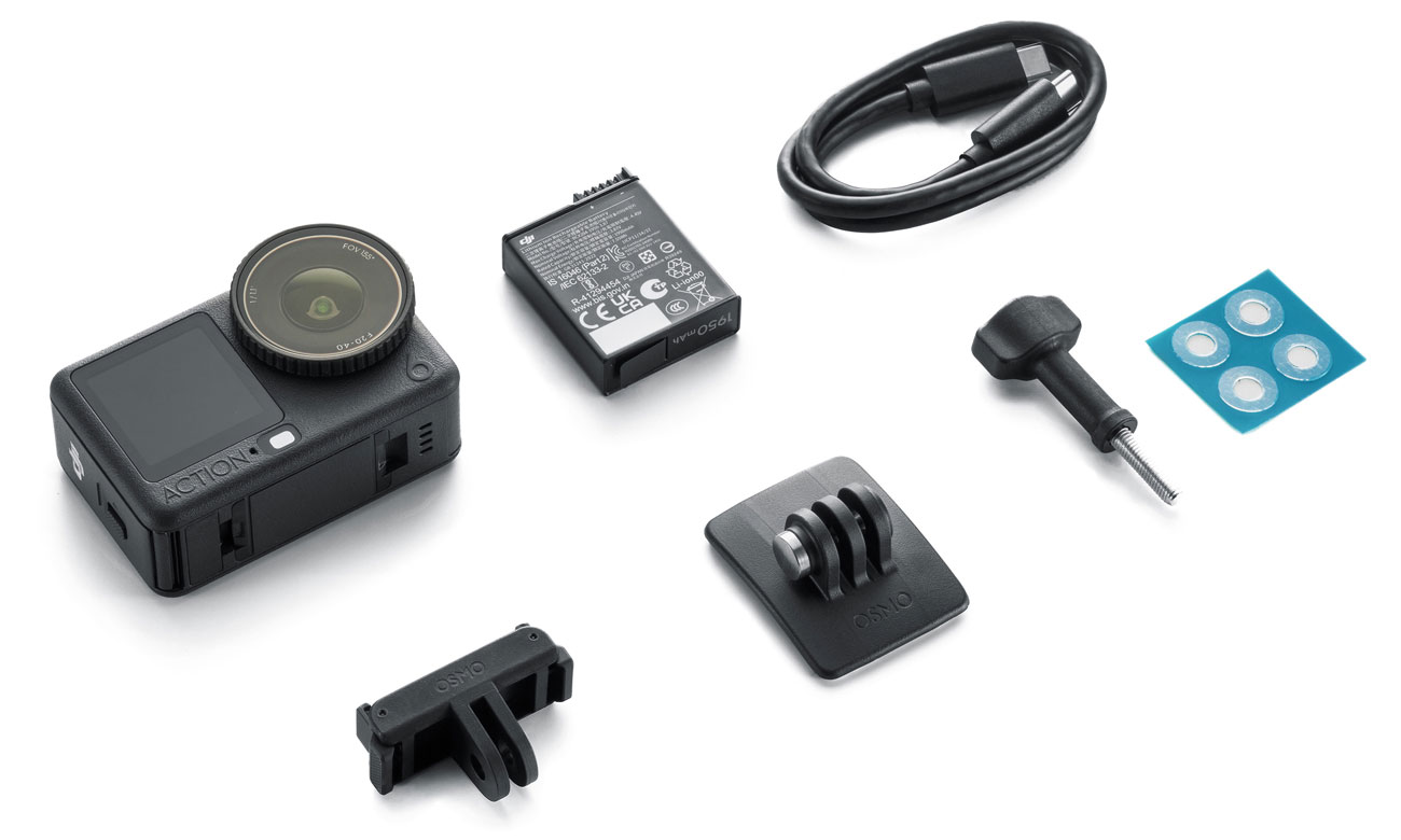 Inhalt des DJI Osmo Action 6 Standard-Set