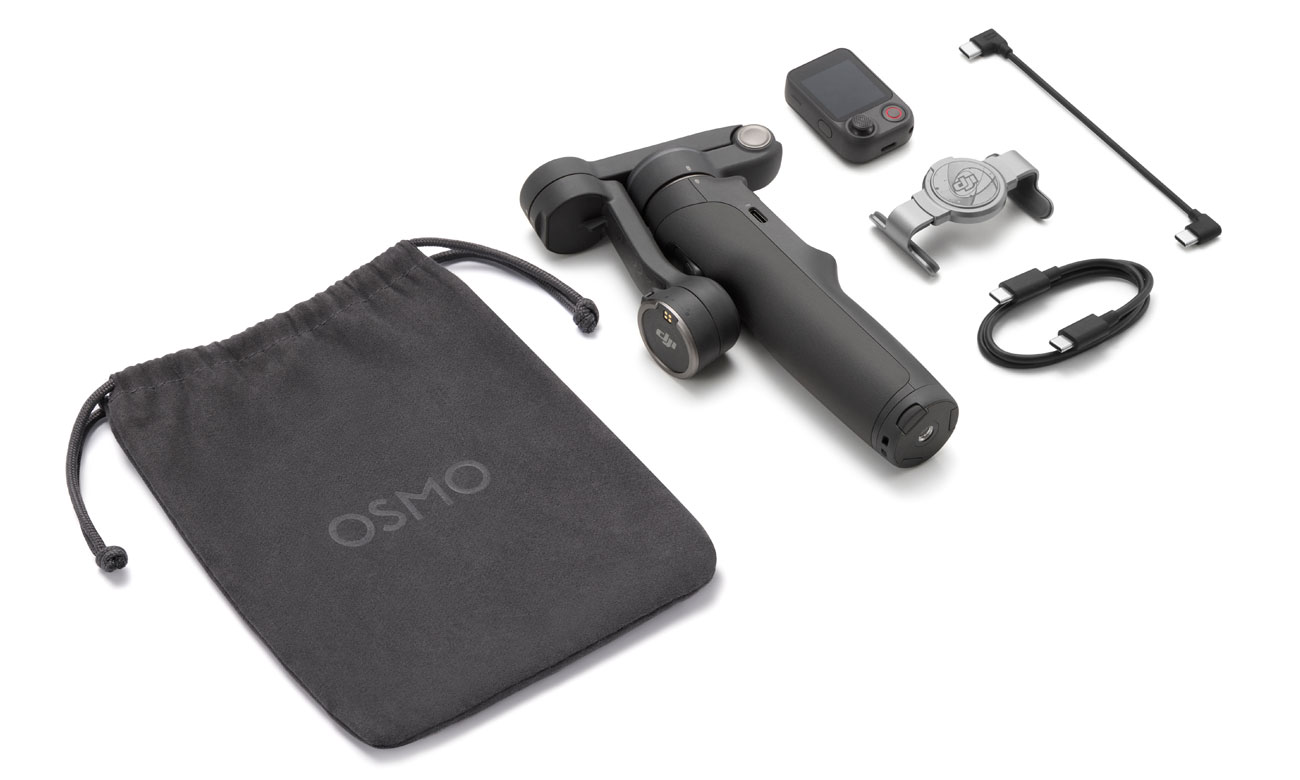 Inhalt des DJI Osmo Mobile 8P Standard Combo Sets