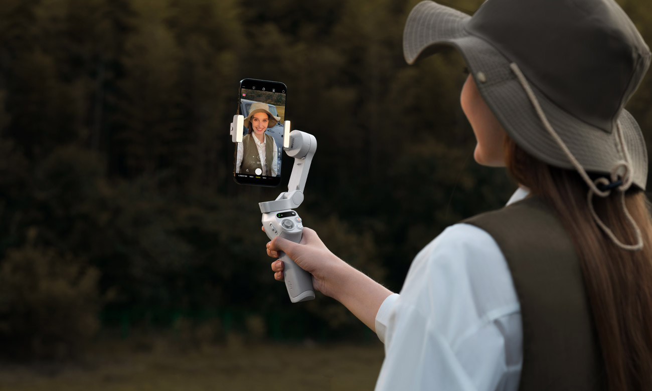 DJI Osmo Mobile SE tryby robienia zdjęć i filmów