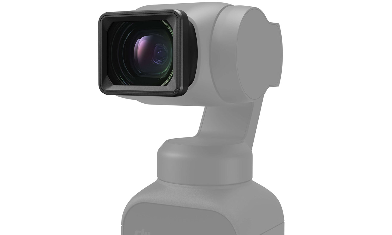 Weitwinkelobjektiv für die DJI Pocket 2 Kamera