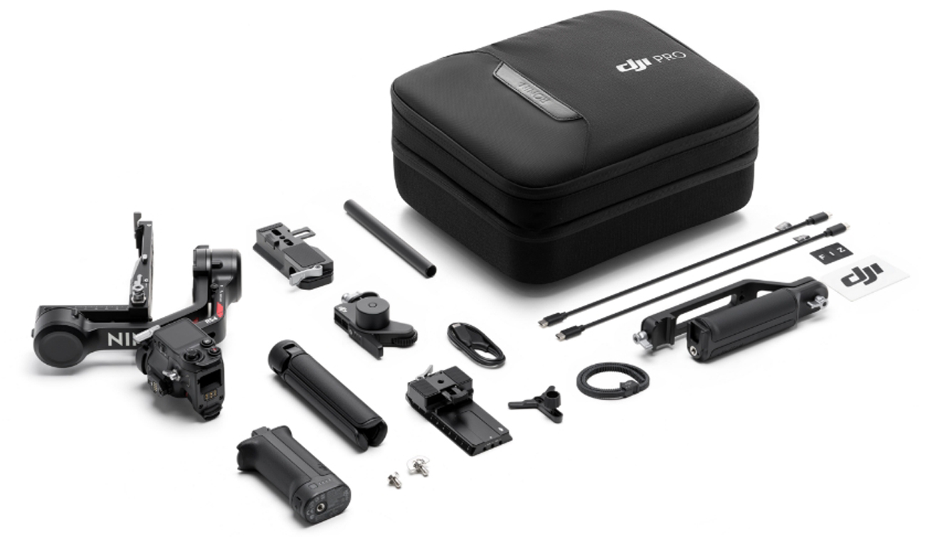 Gimbal DJI RS 4 - Zawartość zestawu Combo