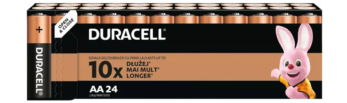 Batterien Duracell Basic AA/LR6 12 Stk. Blister