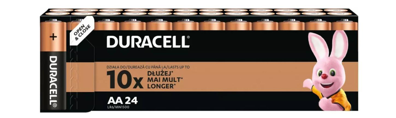 Batterien Duracell Basic AA/LR6 24 Stk. Blister