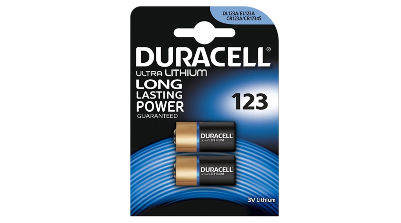 Duracell Photo CR123 Batterien