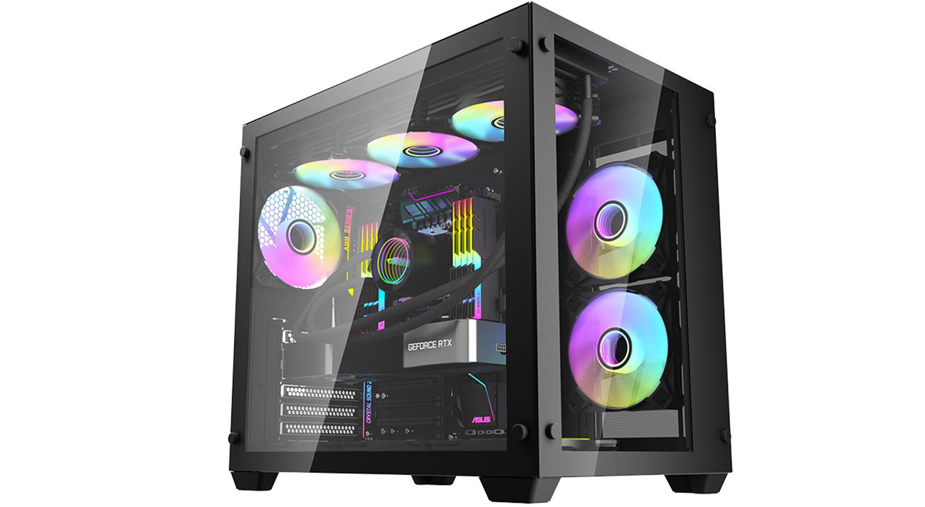 Gehäuse DarkFlash C285 Black