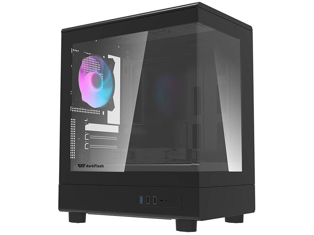 Gehäuse DarkFlash DB330M Black ARGB