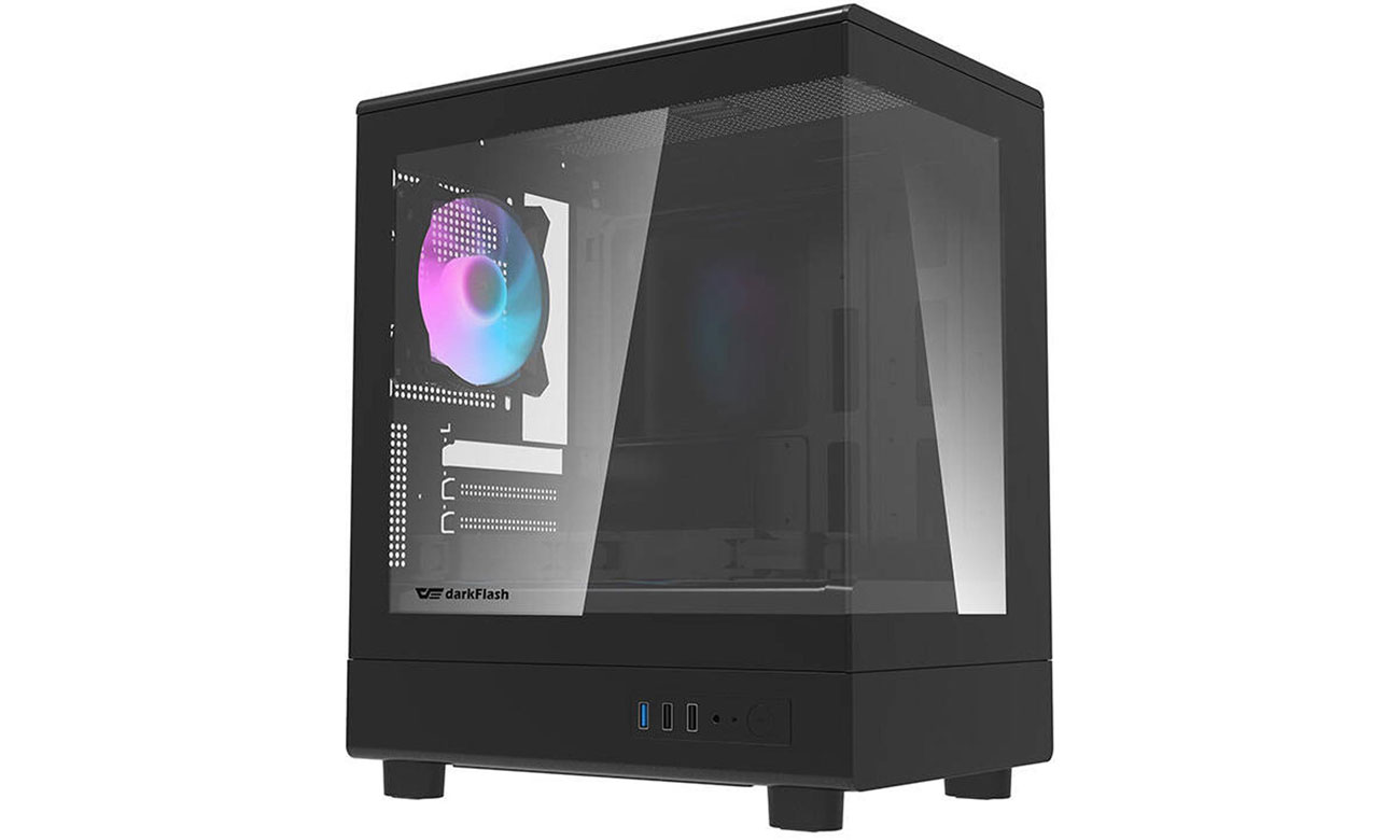 Gehäuse DarkFlash DB330M Black ARGB