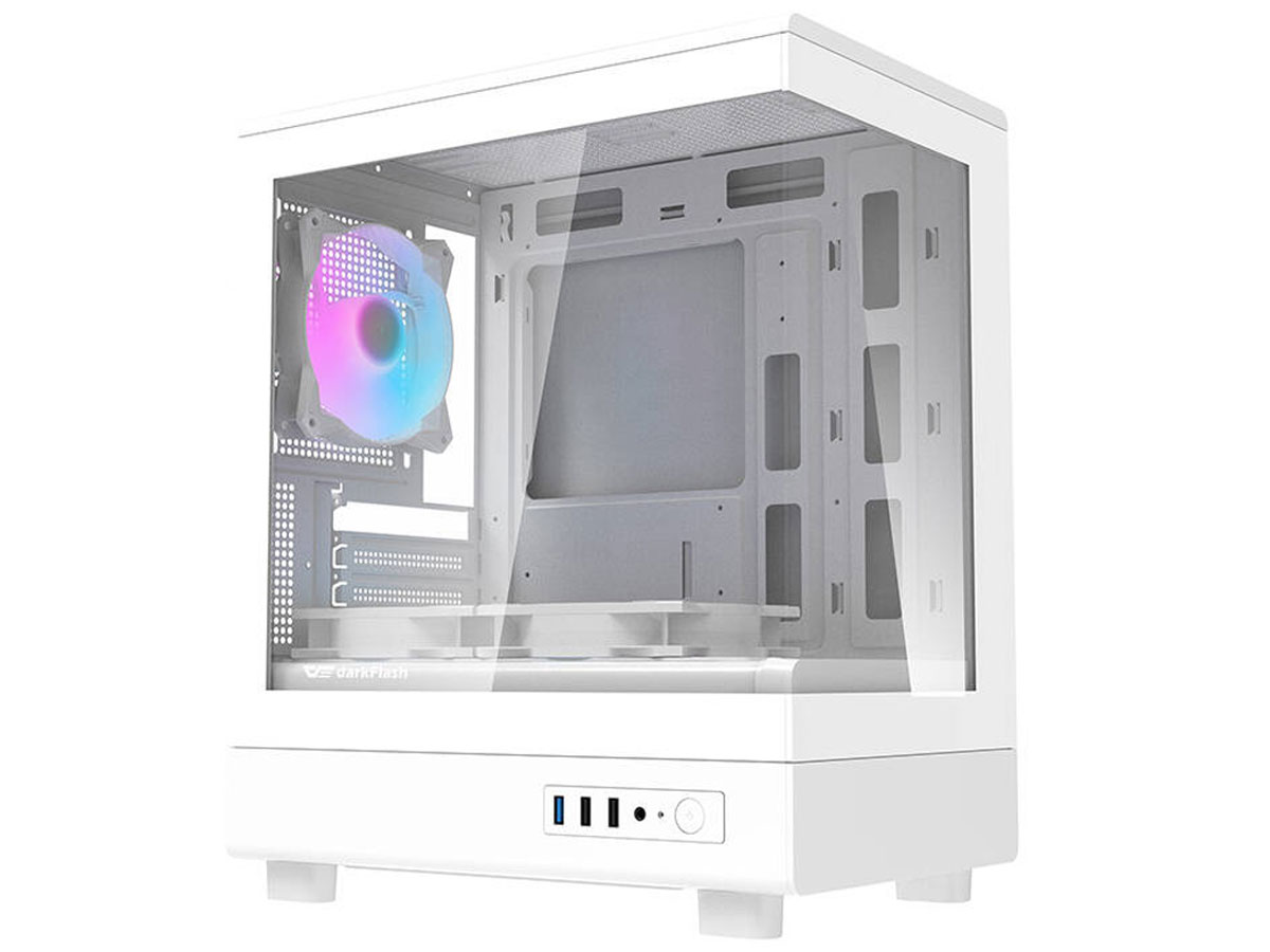 Gehäuse DarkFlash DB330M White ARGB