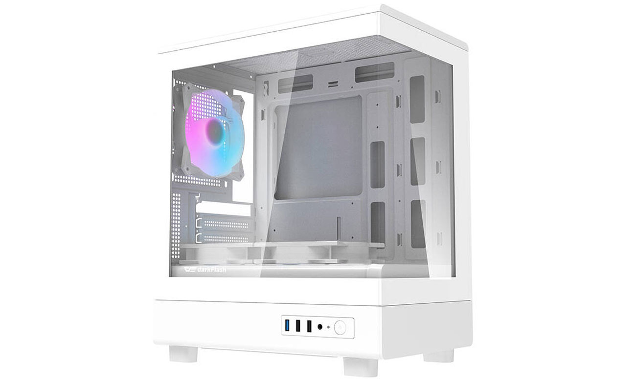 Gehäuse DarkFlash DB330M White ARGB