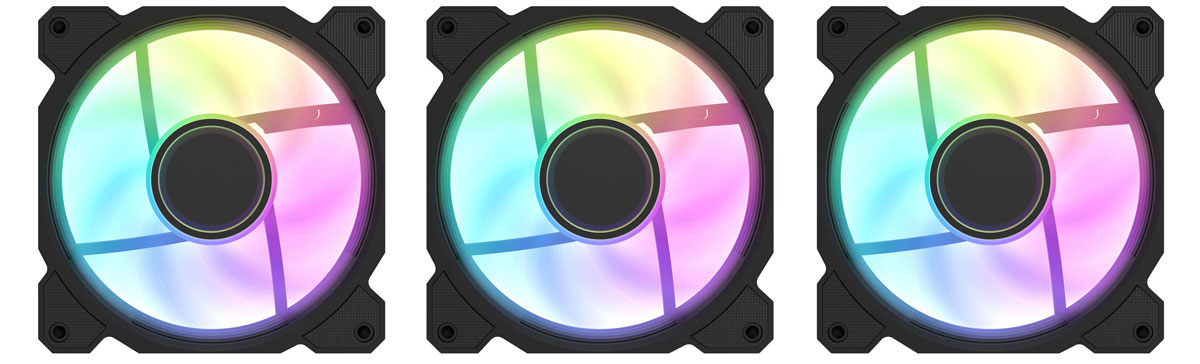 DarkFlash DR08 Triple Pack 3x120mm