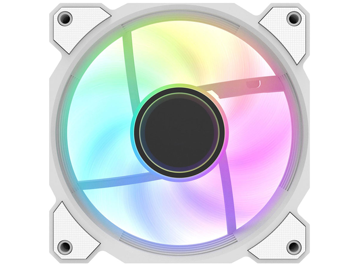 DarkFlash DR08 White Triple 120mm