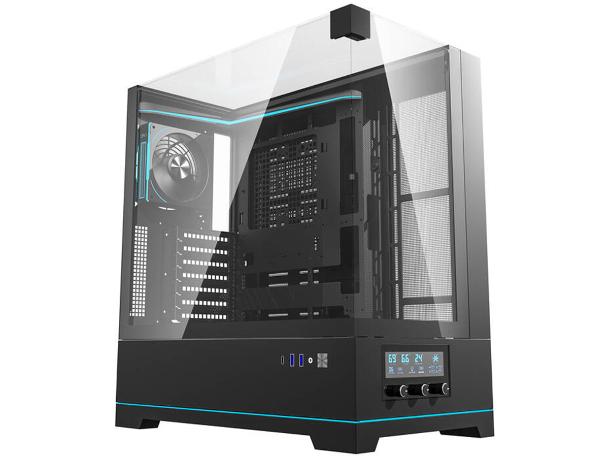 Gehäuse DarkFlash DY450 PRO Schwarz