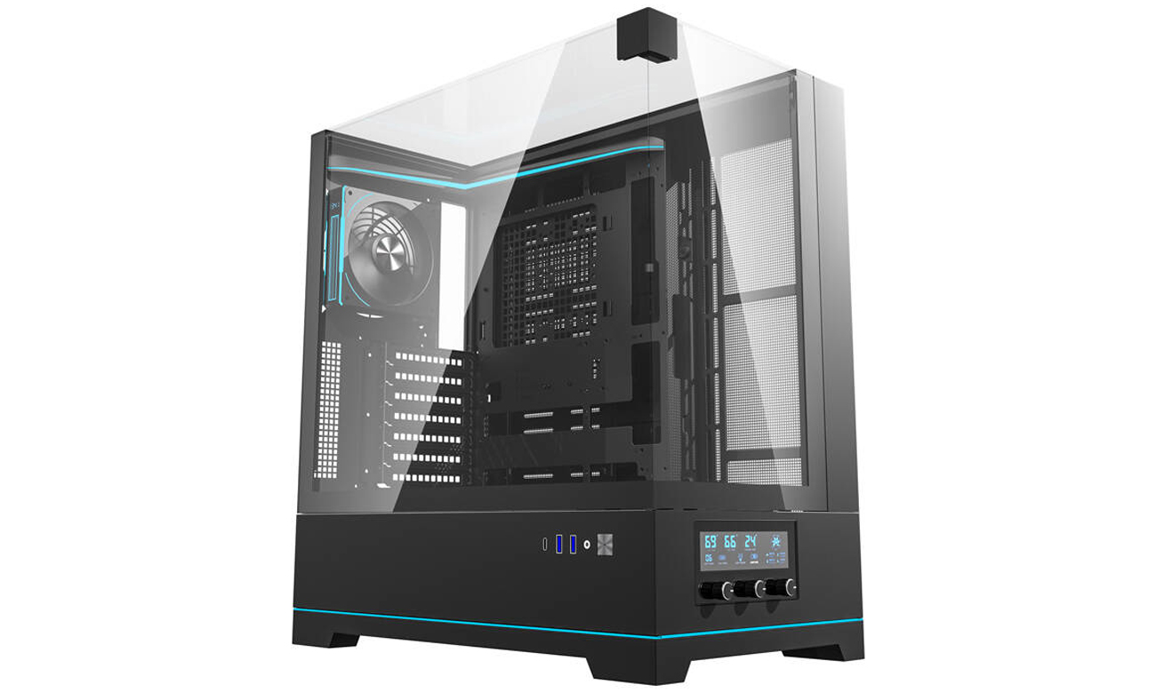 Gehäuse DarkFlash DY450 PRO Schwarz