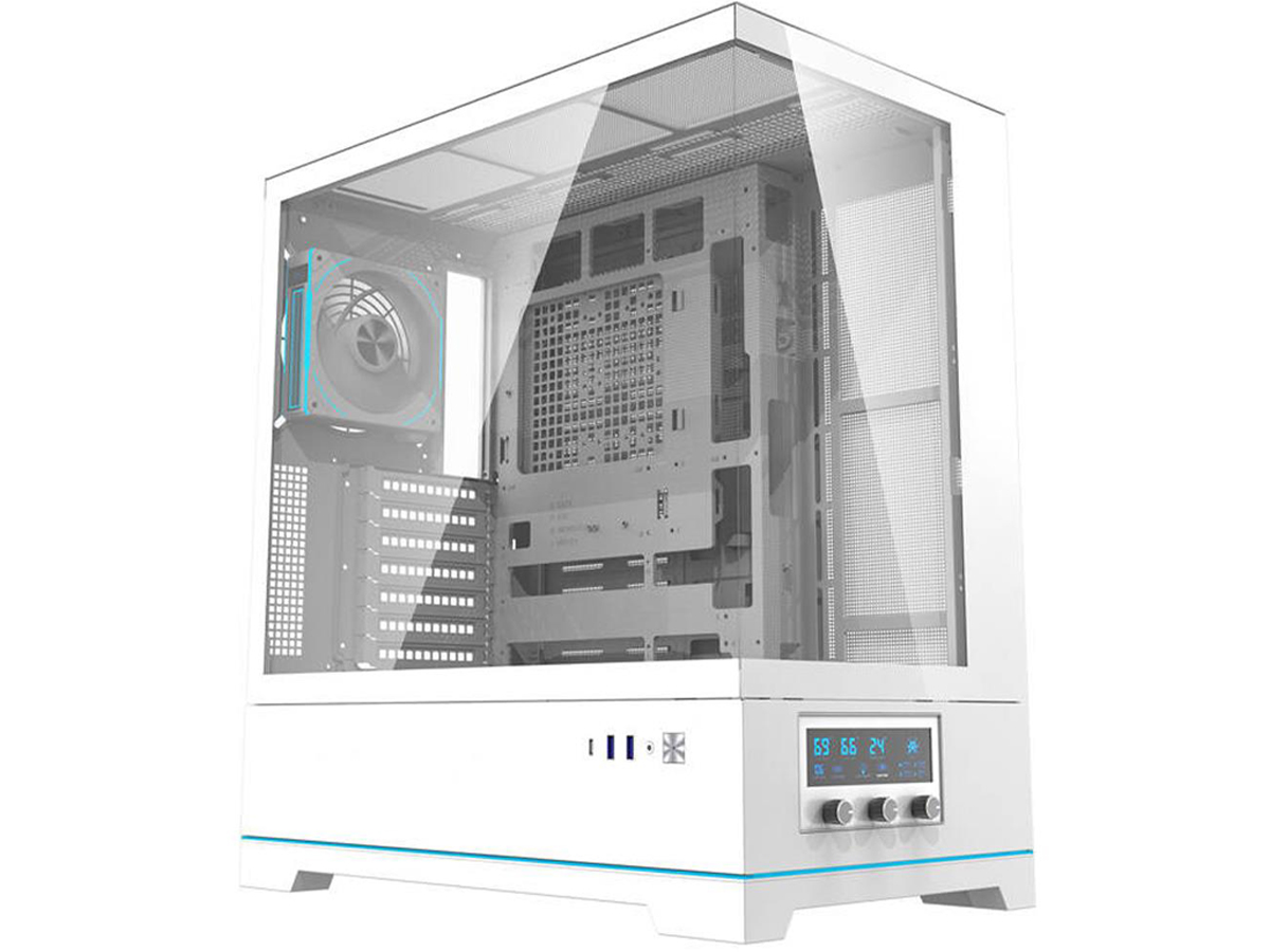 Gehäuse DarkFlash DY451 PRO Weiß