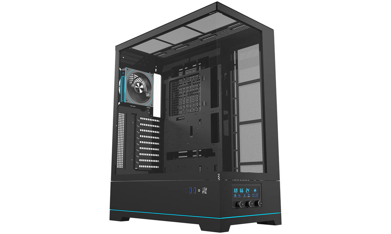 Gehäuse DarkFlash DY451L PRO Schwarz