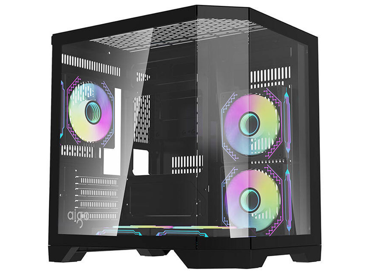 Gehäuse DarkFlash FT350 + 5 ARGB-Lüfter