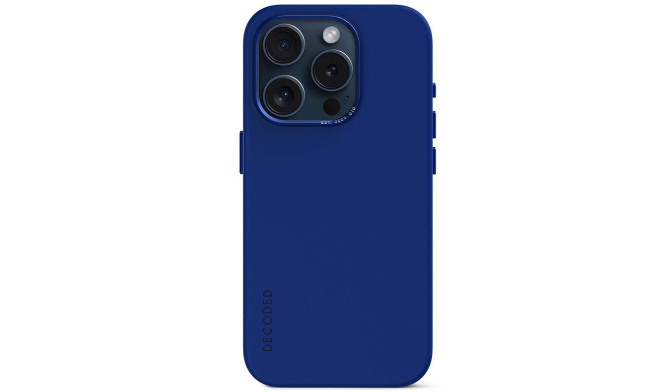 Etui Decoded AntiMicrobial Back Cover für iPhone 15 Pro galactic blue