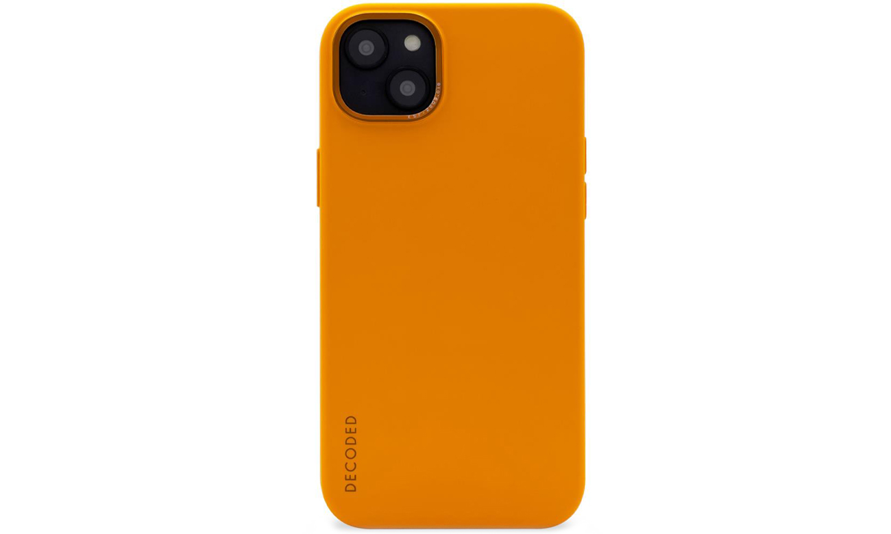 Etui Decoded AntiMicrobial Back Cover für iPhone 14 Plus apricot
