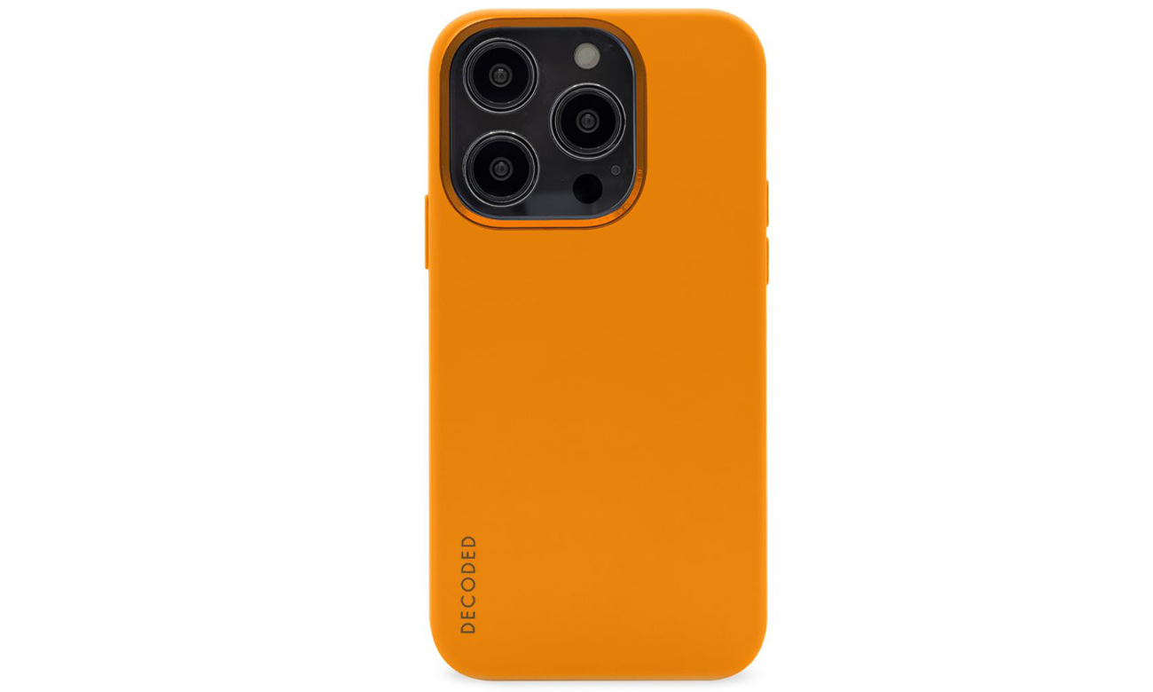Etui Decoded AntiMicrobial Back Cover do iPhone 14 Pro apricot