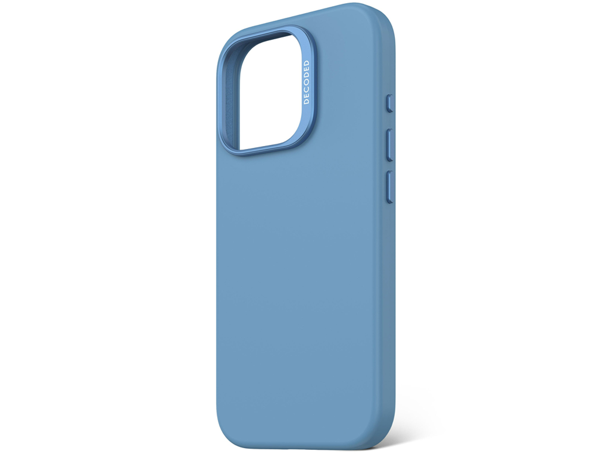 Decoded AntiMicrobial Silikonhülle für iPhone 16 Pro MagSafe air blue