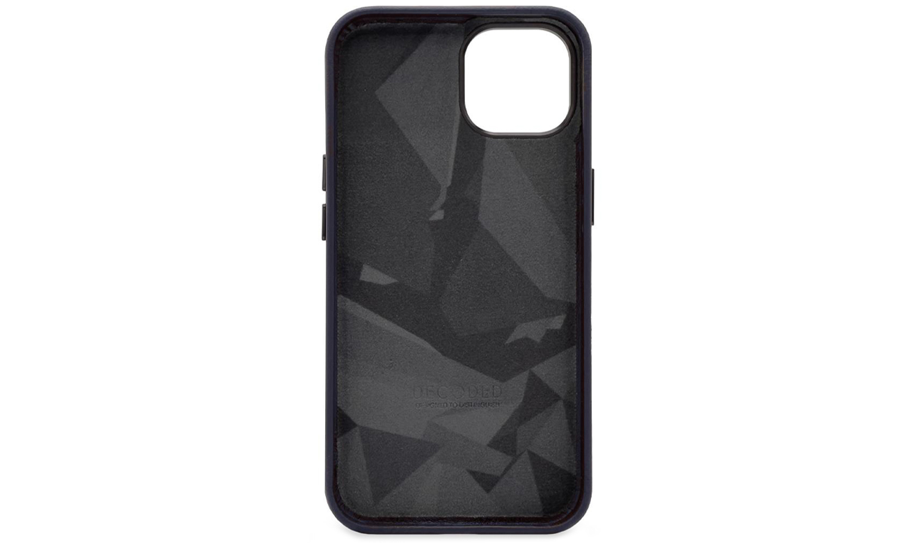 Etui Decoded Leather Back Cover Innenansicht