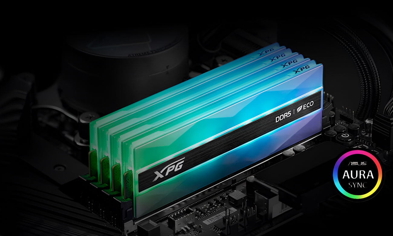 ADATA 32GB (2x16GB) 6000 CL30 XPG Lancer NEON aura