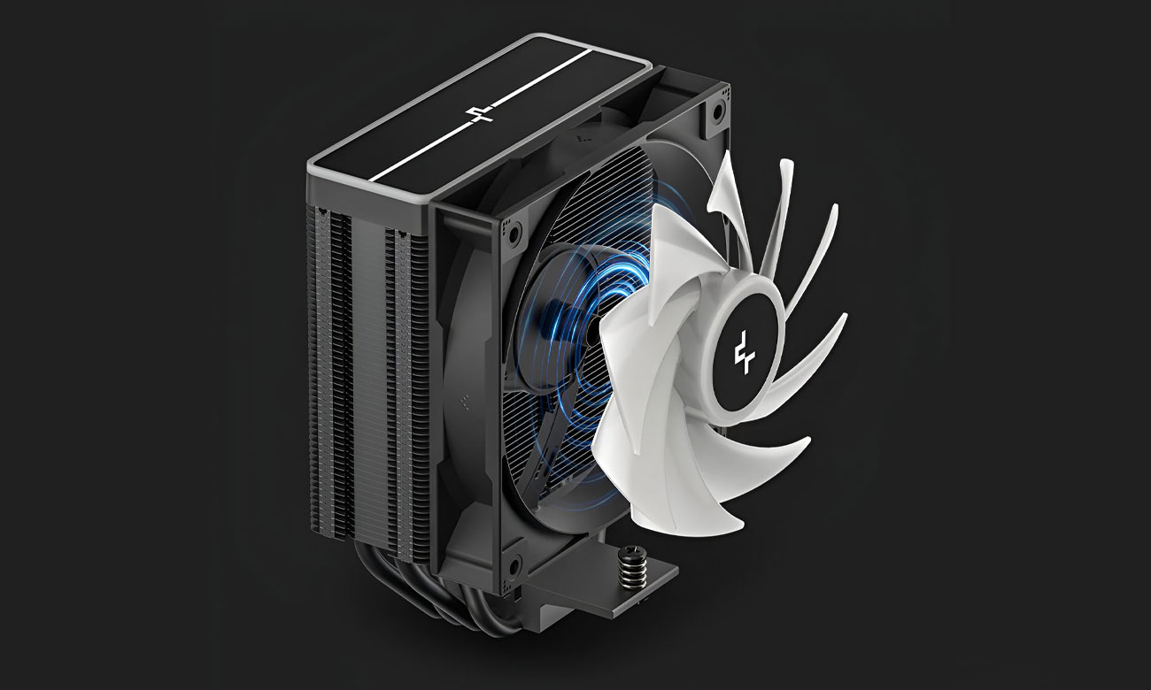 Deepcool AG400 BK ARGB V2 120mm went