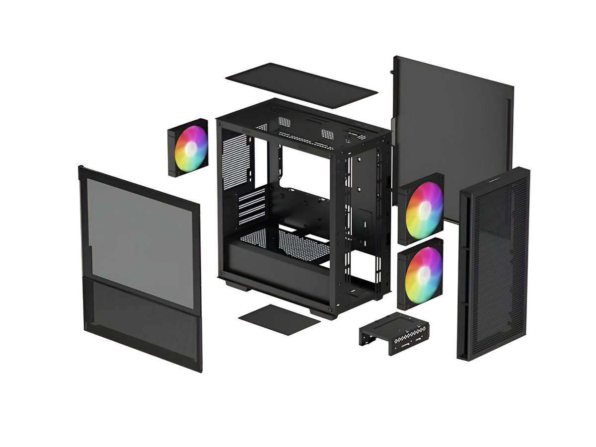 Obudowa Deepcool CH360 Digital Black