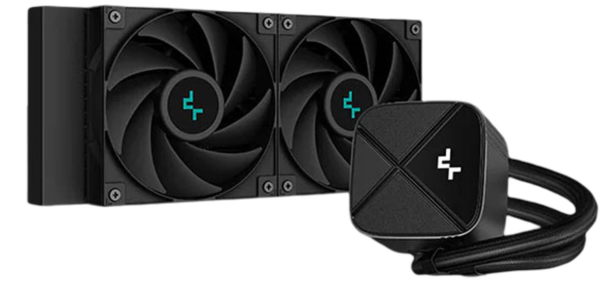 Deepcool LS520S Zero Dark 2x120mm