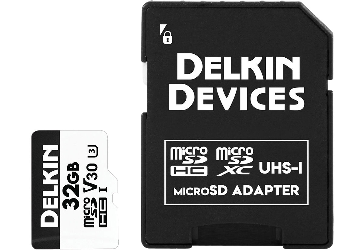 Delkin Devices 32 GB microSDHC Advantage 660X UHS-I U3 V30