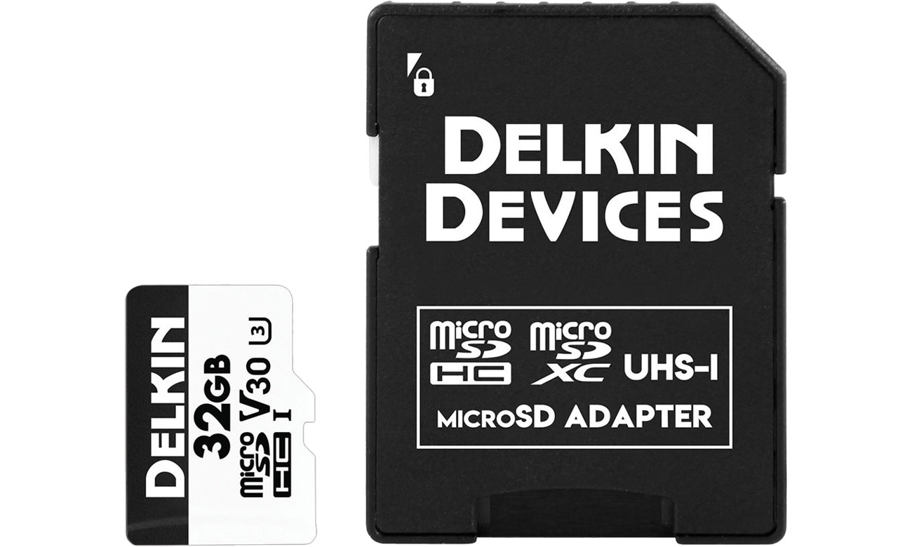 Delkin Devices 32 GB microSDHC Advantage 660X UHS-I U3 V30