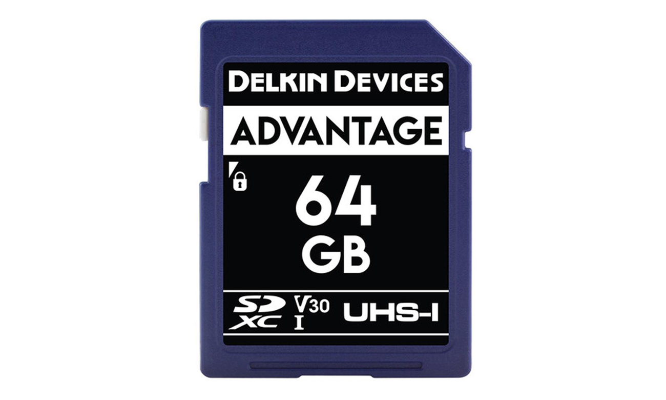 Delkin Devices 64GB SDXC Advantage 660X UHS-I U3 (V30)