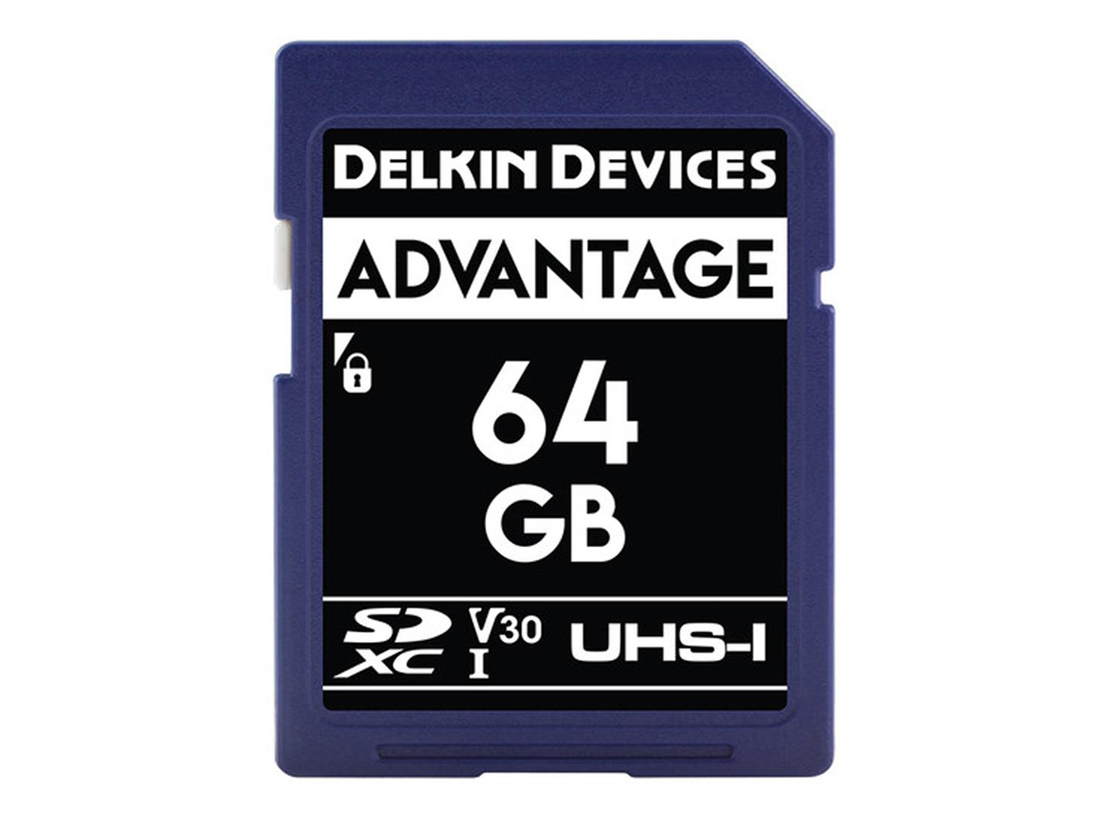 Delkin Devices 64GB SDXC Advantage 660X UHS-I U3 (V30)