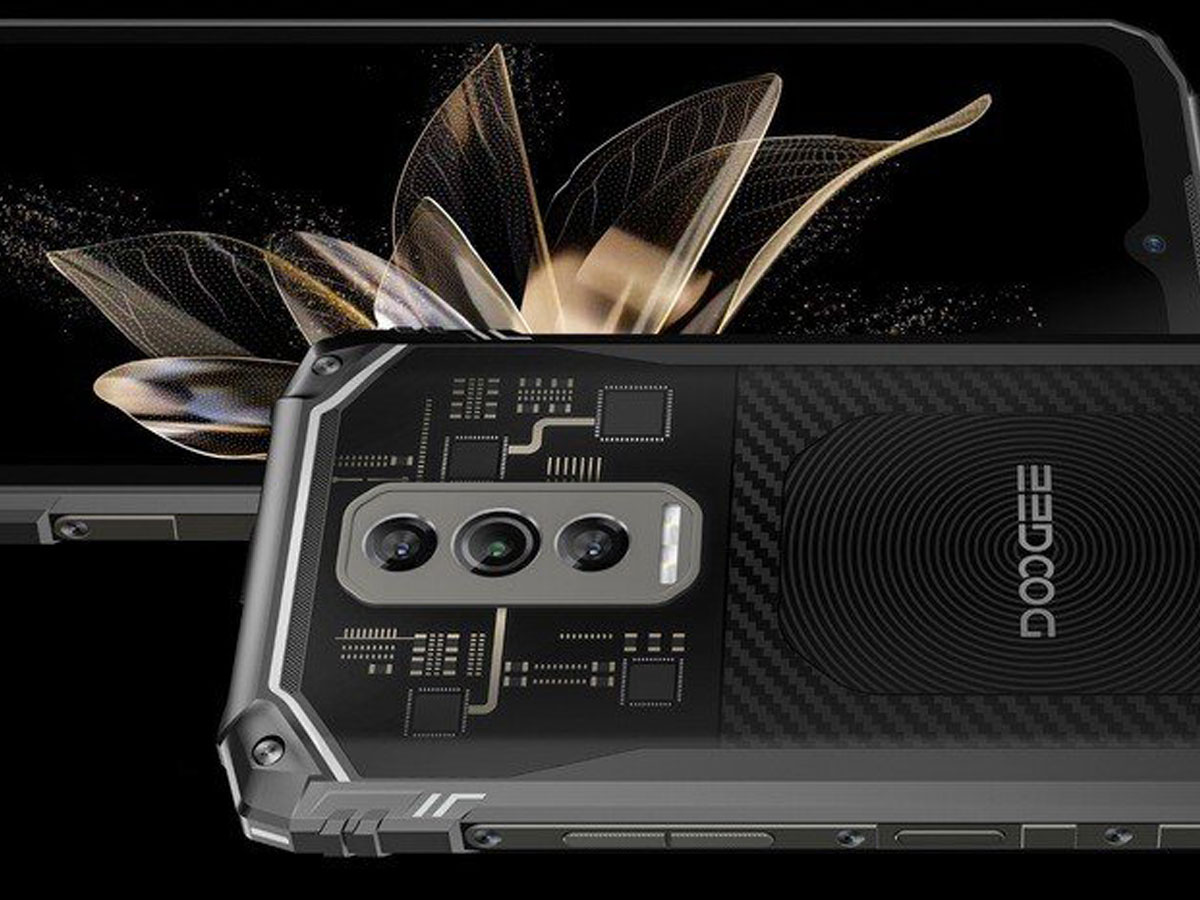 Smartphone Doogee Blade 10 Ultra Vorder- und Rückseite