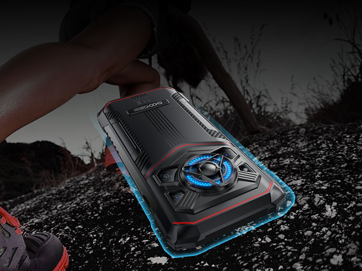 Smartphone Doogee Blade 20 Play 5G Silber Sturz auf Steine