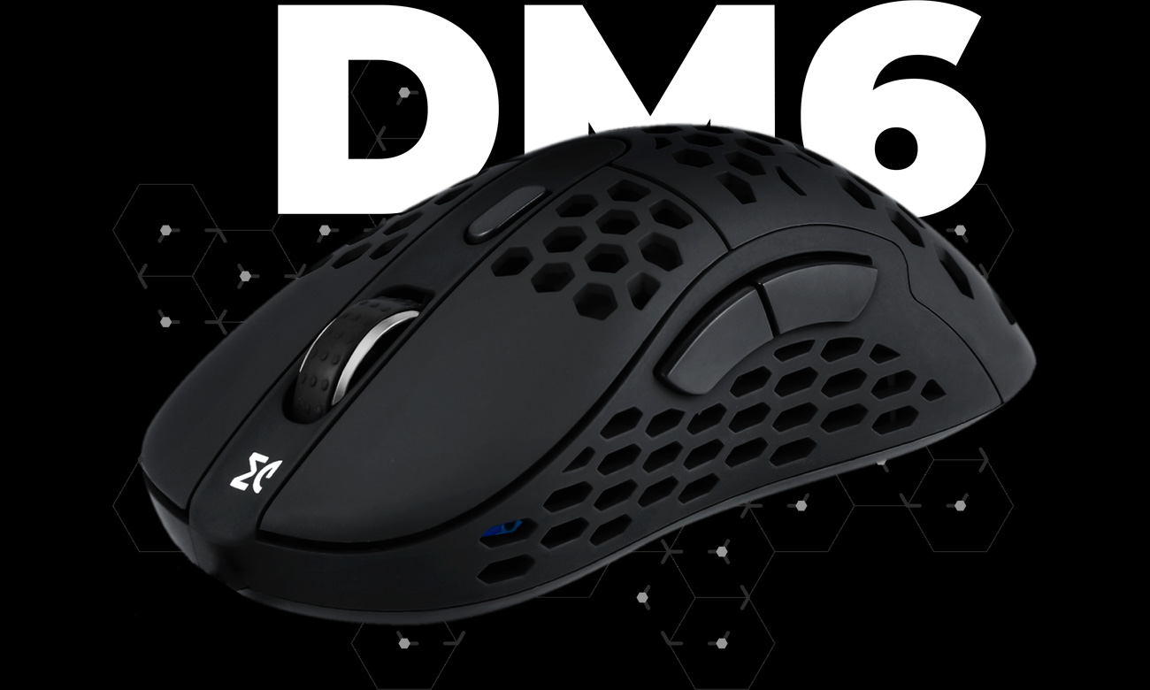Gaming-Maus Dream Machines DM6 Holey Duo