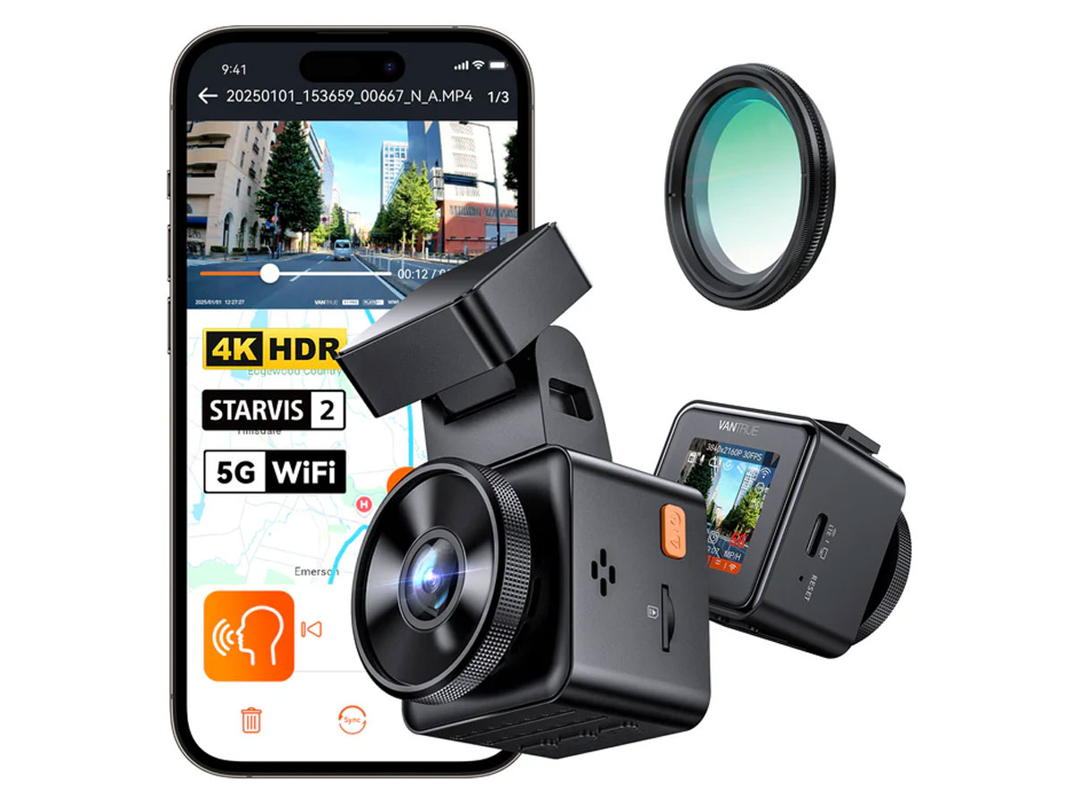 Wideorejestrator Vantrue E1 Pro - Inteligentne funkcje dla wygody kierowcy