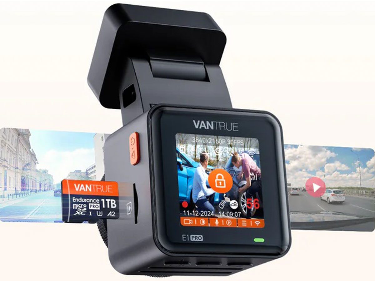 Wideorejestrator Vantrue E1 Pro - Nowoczesne rozwiązania i opcjonalna łączność LTE