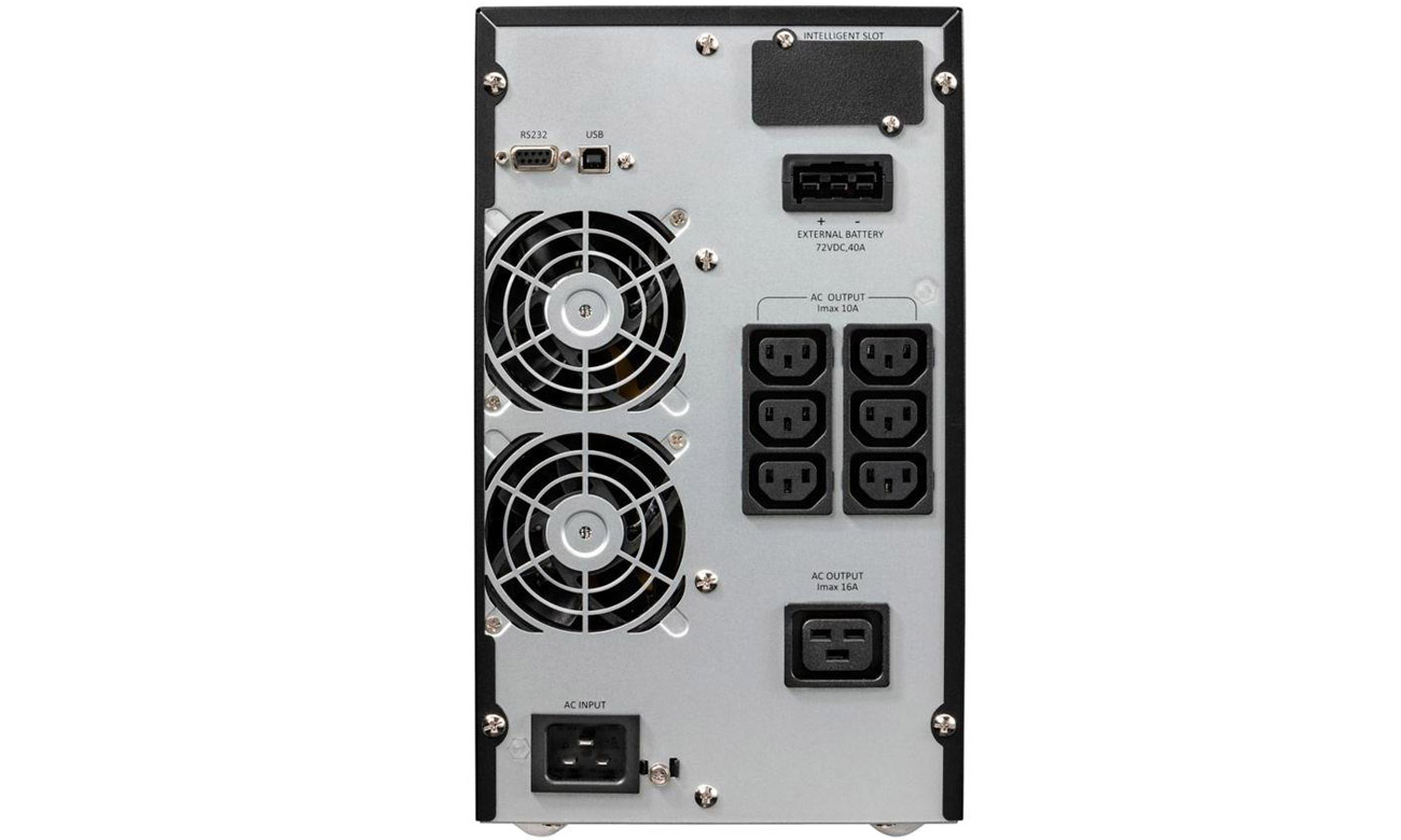 EATON UPS 9E3000I Rückansicht