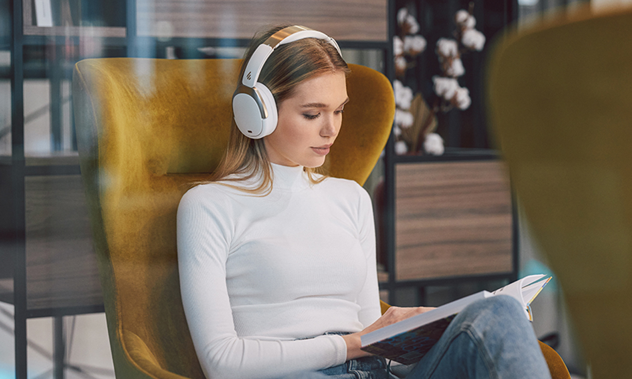 Kabellose Kopfhörer Edifier WH950NB Beige