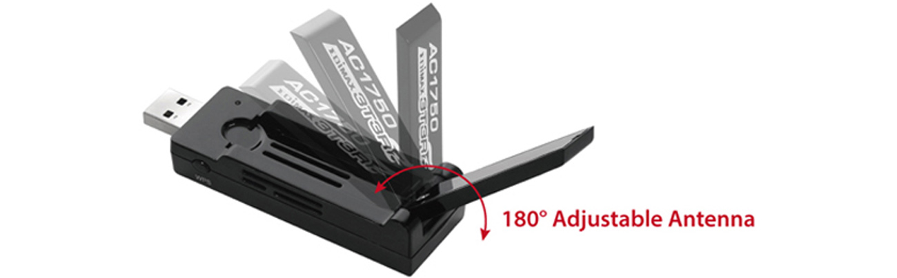 Edimax EW-7833UAC USB 3.0 Ausklappbare Antenne