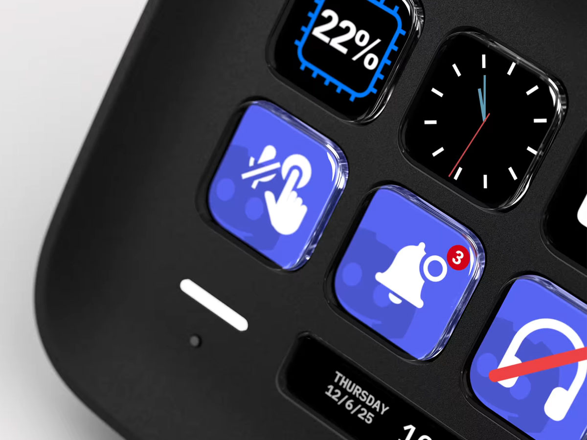 Elgato Stream Deck Neo Schwarz - Lifestyle-Grafik