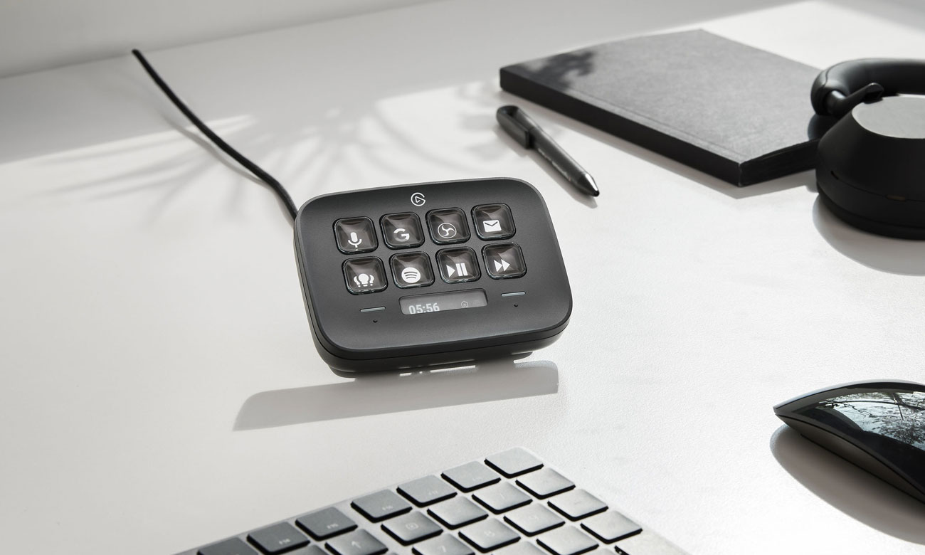 Elgato Stream Deck Neo Schwarz - Lifestyle-Grafik