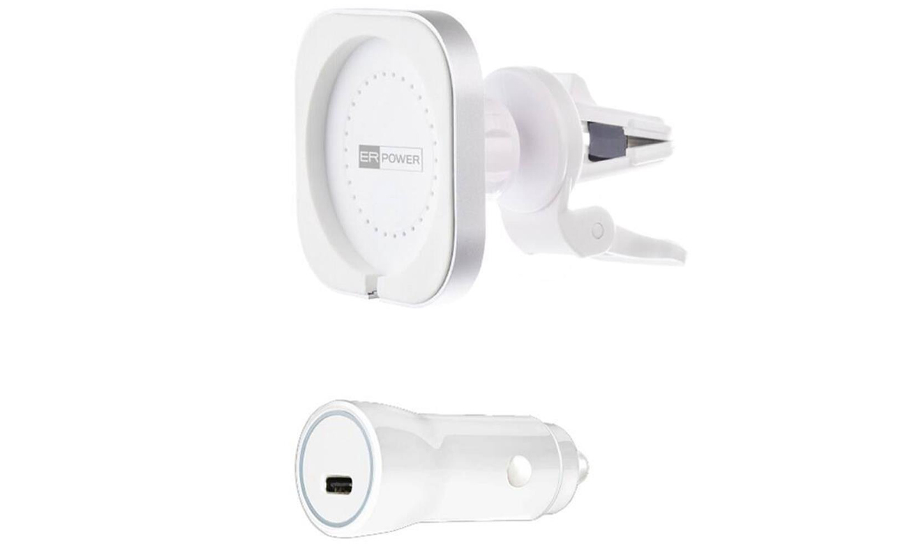 ER POWER Halter für MagSafe-Ladegerät + 20W USB-C PD Ladegerät