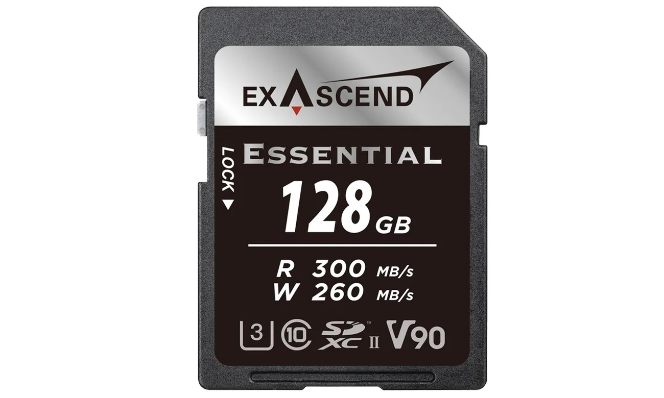 ExAscend SDXC Essential UHS-II V90 Speicherkarte