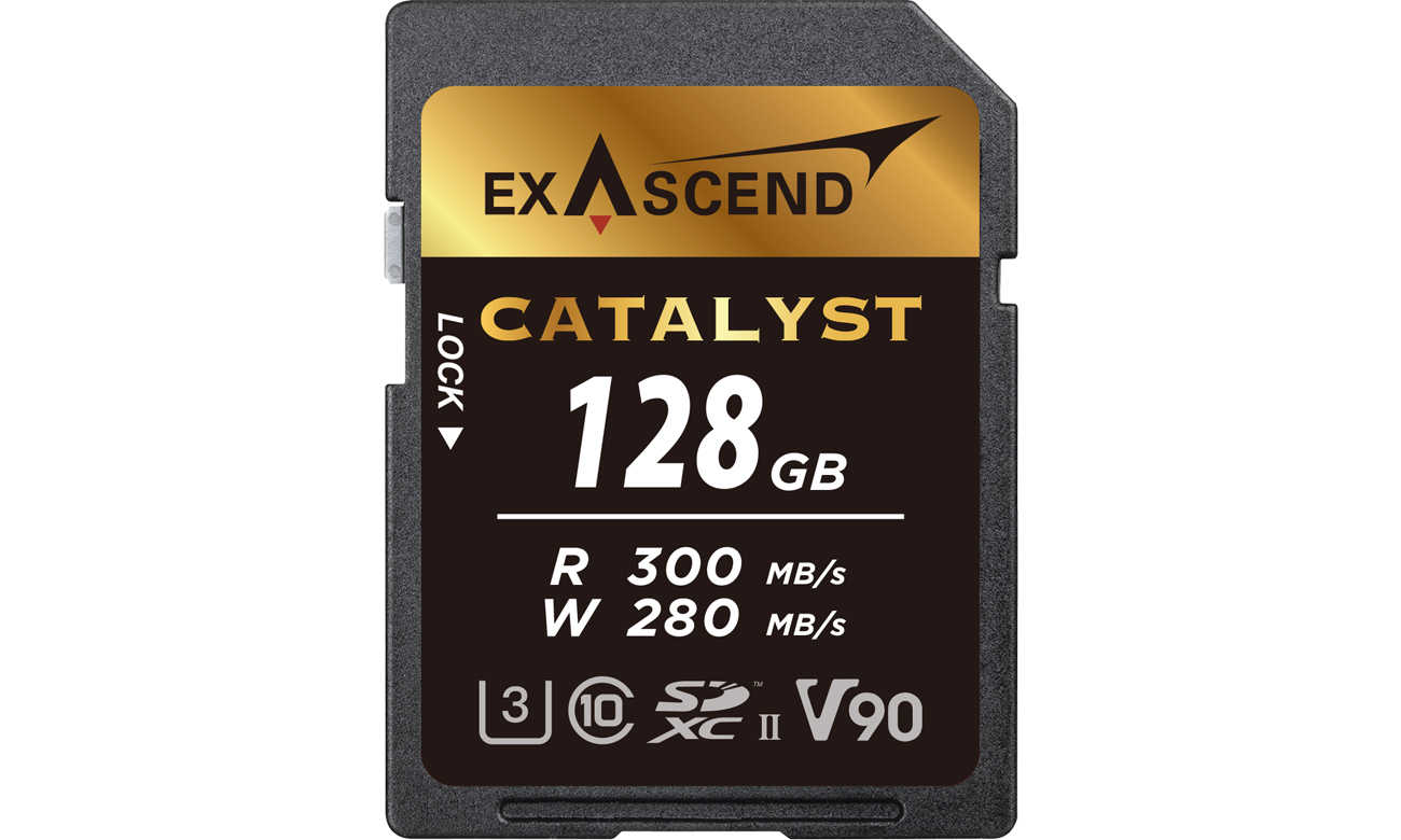 ExAscend 128GB SDXC Catalyst UHS-II V90